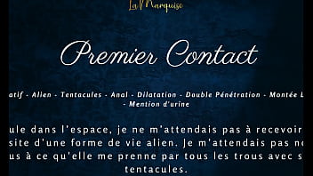 Premier contact french audio porn alien