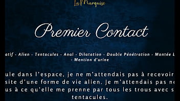 Premier contact french audio porn alien