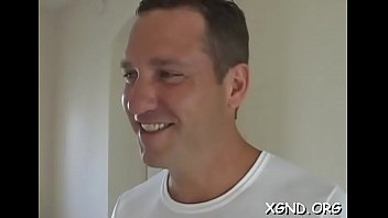 Lusty young brunette nicole adores making out with stranger