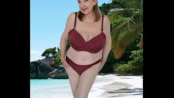 Naughty busty gilf having fun