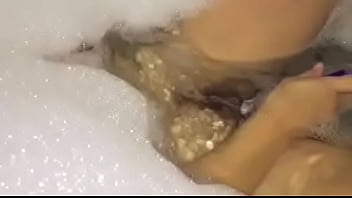 Hairy pussy and toys