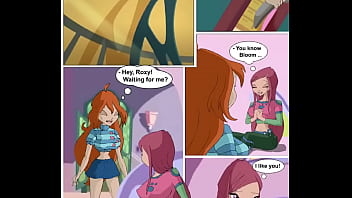 Bloom fuck with roxy in this flash comics
