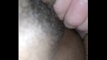 Terrah being naughty with white cock