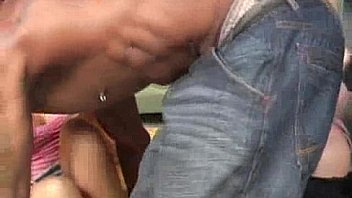 Hung black man for two hot white gals