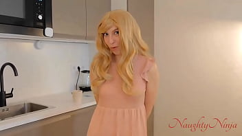 ***new video***i just got a new step mom and she is too at ease walking around the house wearing almost nothing and flas