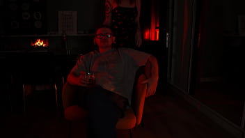 Romantic dinner turns into hot sex with my girl