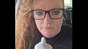 Bbw enjoying a nice cone