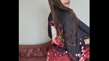 Luna rival with short kimono