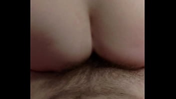 The woman going for a quick ride