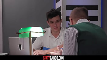 Blonde college girl gangbanged by library stuff