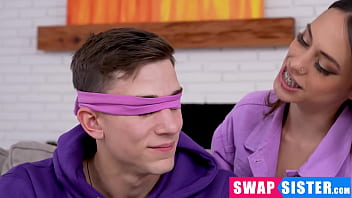 Teens have surprise sex with stepbros swapsister