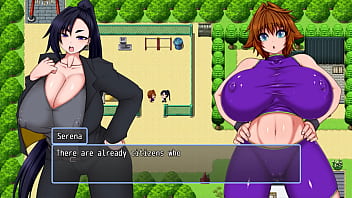 Two girls rebuild the village and the villagers fuck them 4 no commentary