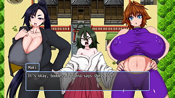 Two girls rebuild the village and the villagers fuck them 4 no commentary