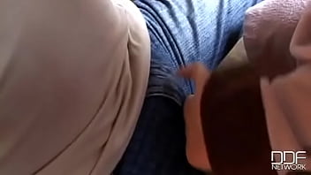 She ravages his meat treat