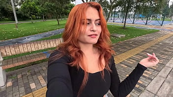 Public student fucked by her personal trainer in pov