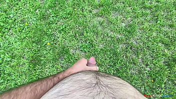 First outdoor masturbation for 2024