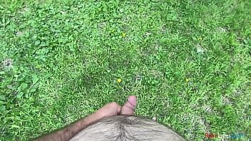First outdoor masturbation for 2024
