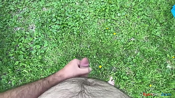 First outdoor masturbation for 2024