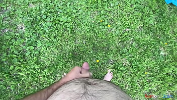 First outdoor masturbation for 2024
