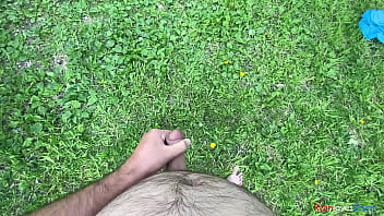 First outdoor masturbation for 2024