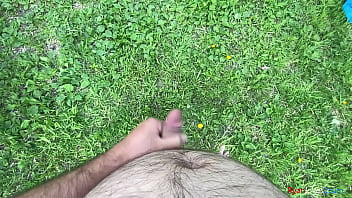 First outdoor masturbation for 2024