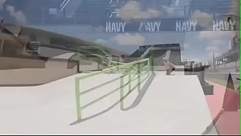 Big boobs woman showing her ass