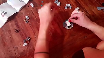 Star wars speed build from nice boobs sexy lady pov view