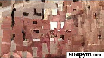 A very hot soapy massage and a hard fucking 25