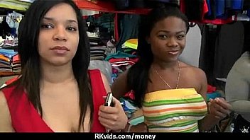 Sexy natural chick trades cash for some rough sex 30