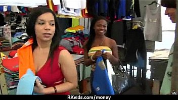 Sexy natural chick trades cash for some rough sex 30