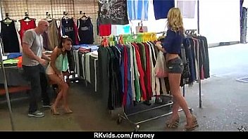 Sexy natural chick trades cash for some rough sex 30