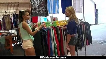 Sexy natural chick trades cash for some rough sex 30