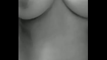 Desi teen having fun with boobs