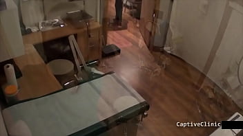 Hot 18 year old hispanic female not wanted by step dad allows doctor tampa access to her for testing studying gabby lopez medfet with uniformed doctors cute small titty tight body hidden face spy camera footage