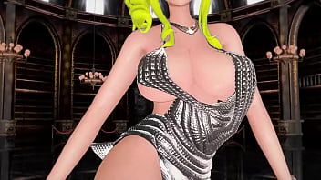 Azur lane st louis hentai half nude dance nayeon pop song mmd 3d blonde hair clip