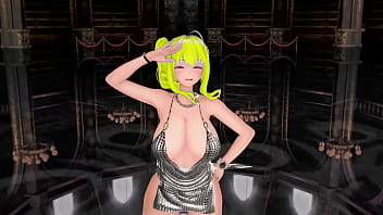 Azur lane st louis hentai half nude dance nayeon pop song mmd 3d blonde hair clip