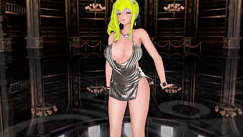 Azur lane st louis hentai half nude dance nayeon pop song mmd 3d blonde hair clip