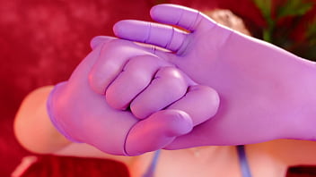 Asmr free video nitrile gloves fetish clip sfw arya grander