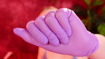 Asmr free video nitrile gloves fetish clip sfw arya grander