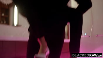 Blackedraw stunning brunette cant resist black cock