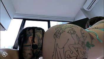 I fuck my teacher's daughter in the ass and pussy changing holes several times i give her an anal creampie