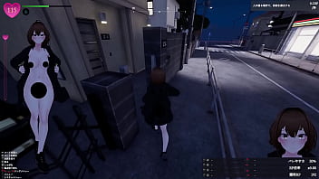 【プレイ動画001】インターホンを押して家の人が出てくるまで全裸で待機！