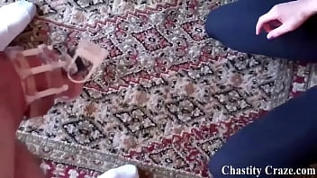 Chastity bondage and femdom clips