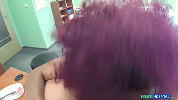 Fake hospital sexy black babe just wants a fucking from the mature doctor