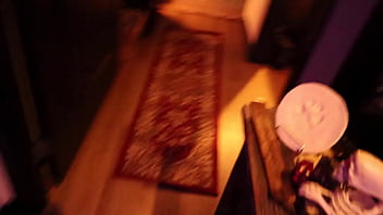 Behind the ass with the big white cock