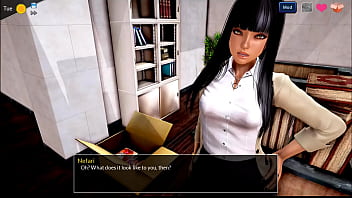 3 mythic manor deamon girl with big tits showing her dildos dubbing