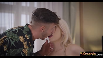 Blonde 20 year old girl orgasming