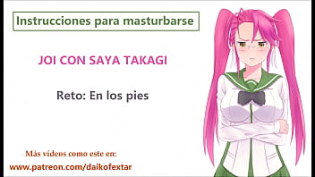 Juego para masturbarse con saya takagi joi voz española