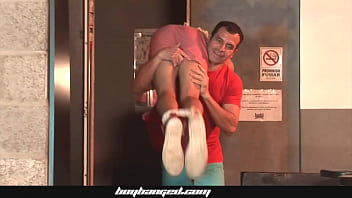 Older Daddy Gets A Blowjob From Hot Latin Boy thumbnail