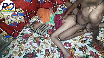 Amazing sex with village bhabhi in green saree blouse pussy and anal hindi canoe ready